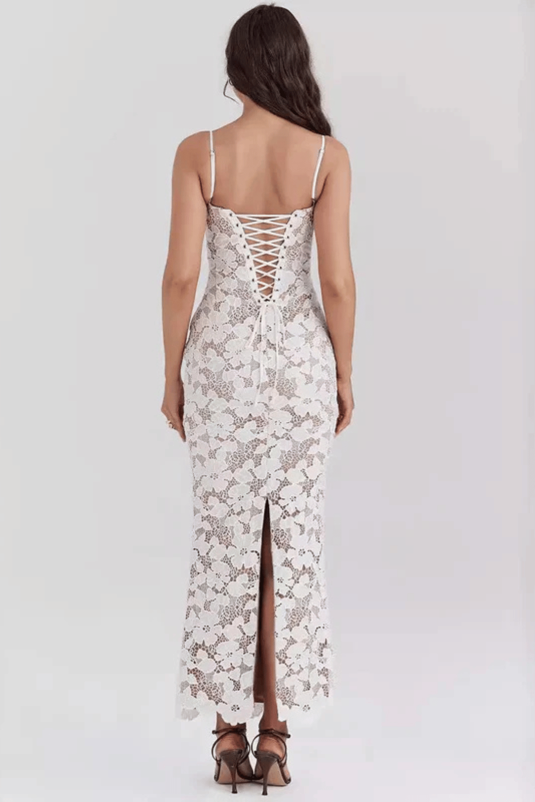 Anabelle- Pearl Blossom Maxi Dress